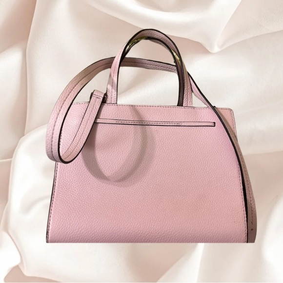 Kate Spade Hayes Small Satchel in ‘Rosy Cheeks’ - Picture 2 of 13